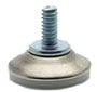 Plastic base with metal cover shell glide