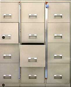 File Cabinet Locking Bars Secure Files In Cabinets With One Lock