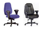 Office Seating - Bariatric Seating - Lumbar Pump - Swivel Tilt Mechanism